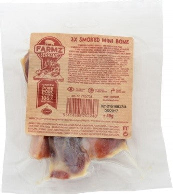 SERRANO ΚΑΠΝΙΣΤΟ ΜΙΝΙ ΧΟΙΡΙΝΟ ΚΟΚΚΑΛΟ 3 ΤΕΜ