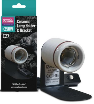 КЕРАМИЧЕСКИЙ ДЕРЖАТЕЛЬ ЛАМПЫ И КРОНШТЕЙН