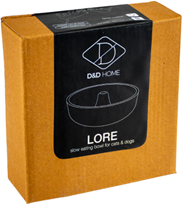 LORE FEEDING BOWL GOBBLE-STOP GREY