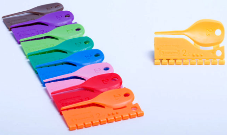 PLASTIC BIRD RING WITH KEY 2.5mm