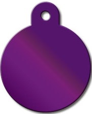 CIRCLE LRG BRIGHT PURPLE