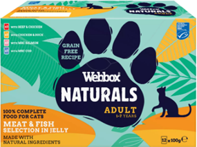 12τμχ x CAT NATURAL MIXED GRAVY SELECTION 100G