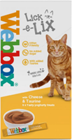 5x LICK-E-LIX CHEESE WITH TAURINE 17G