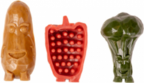 GARDEN BITES VEGIE FRIENDS LARGE DISPLAY 11cm