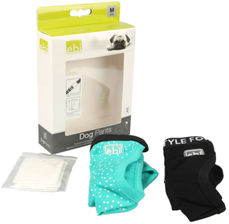 БРЮКИ ДЛЯ СОБАКИ 2st – в комплекте 4 прокладки