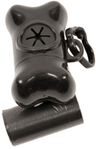 POO BAG DISPENSER BONE MIXED COLORS