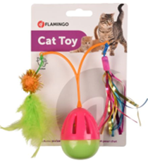 CAT TOY RUMTUM WOBBLER MIX
