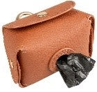POO BAG DISPENSER ΔΕΡΜΑΤΙΝΗ 6,5x8,5x9cm