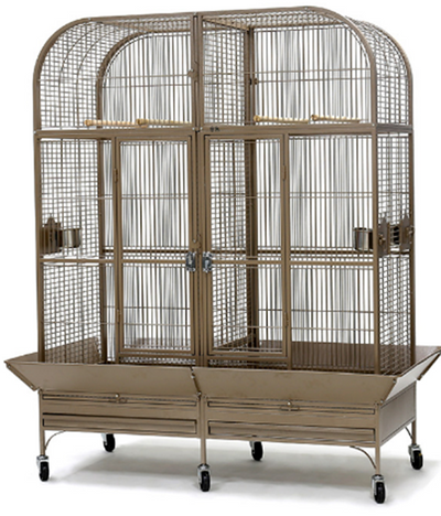 DOUBLE PARROT CAGE