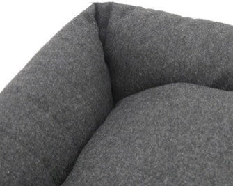 СЕРЫЙ ВОЙЛОК С КВАДРАТНОЙ КРОВАТЬЮ ИЗ ПЕНЫ ПАМЯТИ