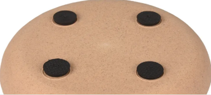 FOOD/WATER BOWL RIMBOE ANTI-SLIP TAUPE
