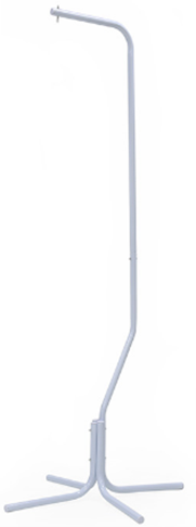 BIRD CAGE STAND WHITE
