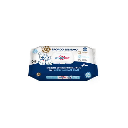 AMOREMIO WET WIPES FOR DOGS AQUA