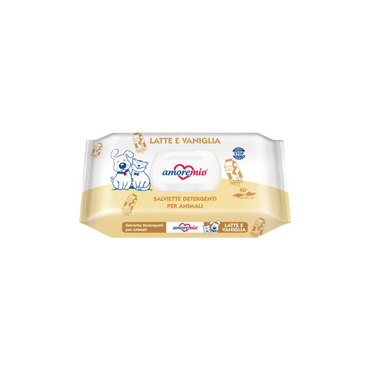 WET WIPES FOR DOGS LATTE E MIELE