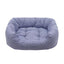 BLUE SKY STRIPE SQUARE BED