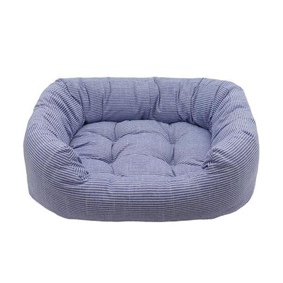 BLUE SKY STRIPE SQUARE BED