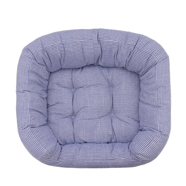 BLUE SKY STRIPE SQUARE BED