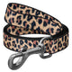 WAUDOG NYLON DOG LEASH LEOPARD