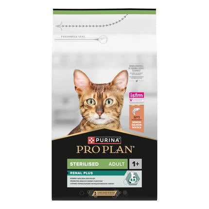 PRO PLAN STERILISED RENAL PLUS ADULT 1+ WITH TURKEY 1.5KG