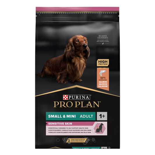PRO PLAN SMALL & MINI ADULT 1+ SENSITIVE SKIN SALMON