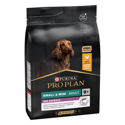 PRO PLAN SMALL & MINI ADULT 9+ AGE DEFENCE CHICKEN 3kg