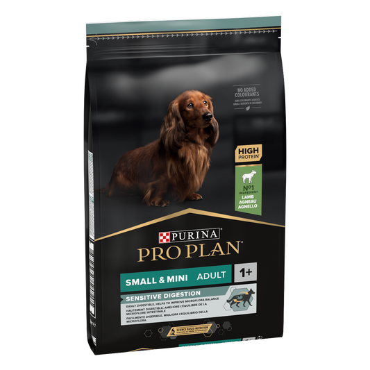 PRO PLAN SMALL & MINI ADULT 1+ SENSITIVE DIGESTION LAMB