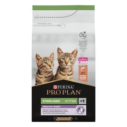 Purina Pro Plan Kitten Sterilised Healthy Start Salmon 1.5kg