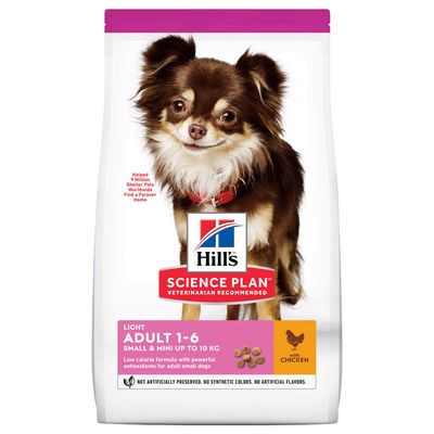 Hill's Adult 1-6 Light Small & Mini with Chicken 1.5 kg