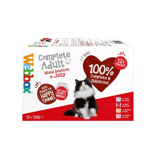 12pcs x CAT DELIGHT POUCH JELLY 100g