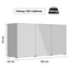 GLOSSY CABINET LINE WHITE