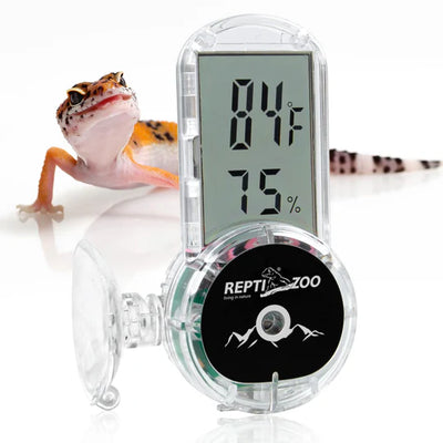 REPTIZOO 4-SIDE MOUNTING THERMO-HYGROMETER