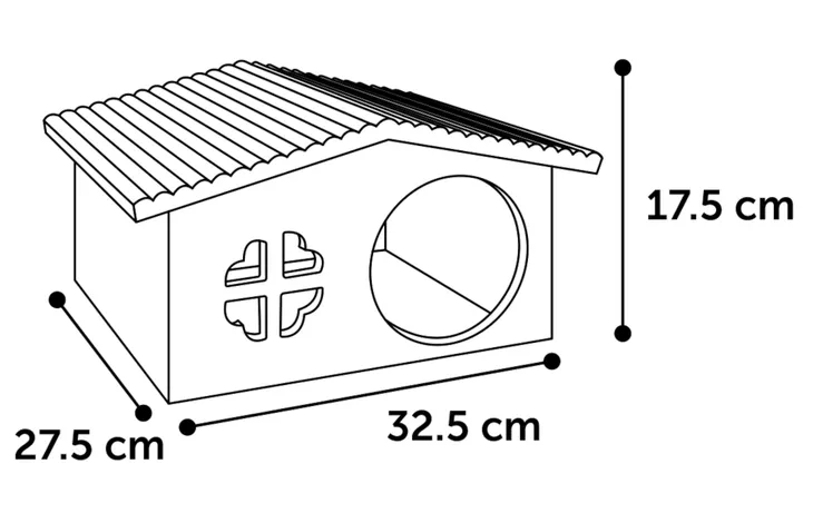 WOODEN HOUSE STALLY