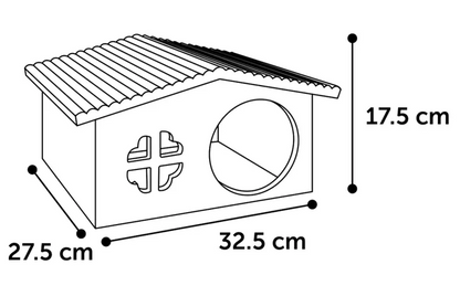 WOODEN HOUSE STALLY