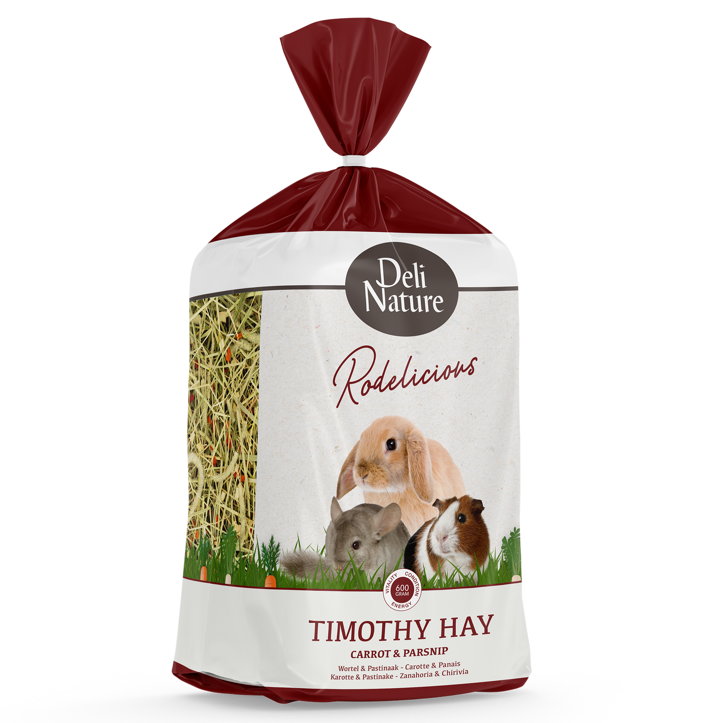 TIMOTHY HAY – CARROT & PARNIP RODELICIOUS 600g