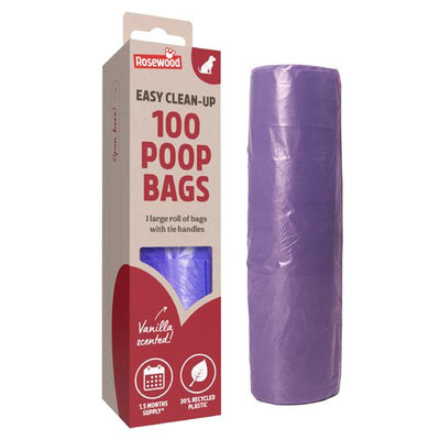 POOP BAGS – GRAB AND GO SINGLE ROLL