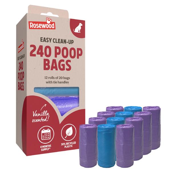 POOP BAGS – GRAB AND GO SINGLE ROLL