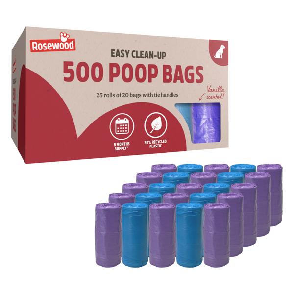 POOP BAGS – GRAB AND GO SINGLE ROLL