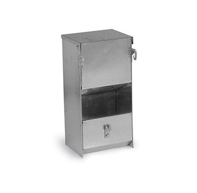 RABBIT CAGE FEEDER GALVANISED 2kg