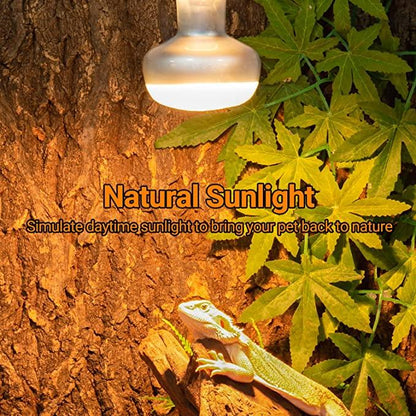 REPTIZOO HEAT LAMP SUNLIGHT UVA LIGHTING HEATING LAMP