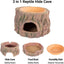3 in 1 REPTILE HIDE CAVE