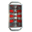 OUTDOOR GALVANISED FEEDER 6 PORTS 30KG