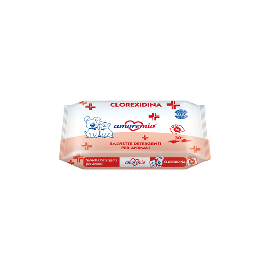 WET WIPES FOR DOGS CLOREXIDINA