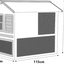 CHICKEN HOUSE CONDO SCANDIC WHITE