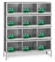 PIGEON CAGE 12 COMPARTMENTS