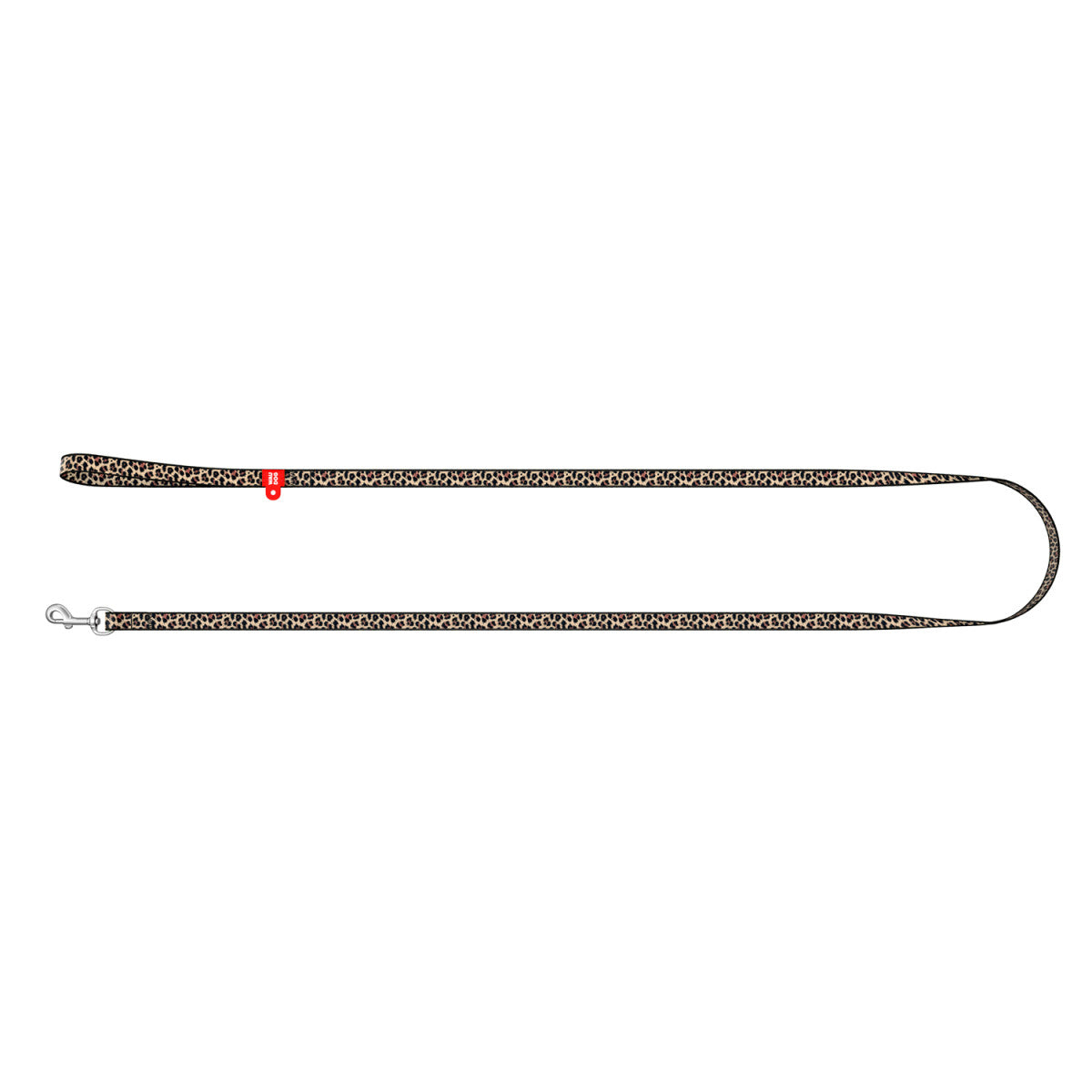 WAUDOG NYLON DOG LEASH LEOPARD