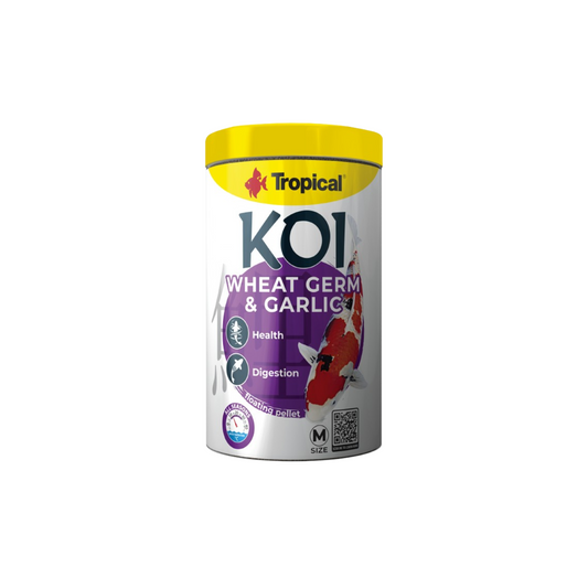 KOI WHEAT GERM & GARLIC MEDIUM PELLET