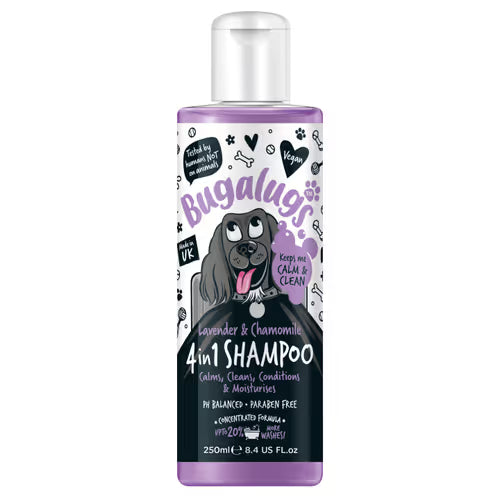 BUGALUGS ALL IN 4in1 DOG SHAMPOO (LAVENDER&CHAMOMILE)