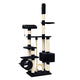 SCRATCHING TREE COMFORT KINGDOM BLACK