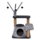 SCRATCHING TREE TREND POPLAR BLACK/GREY