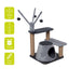 SCRATCHING TREE TREND POPLAR BLACK/GREY